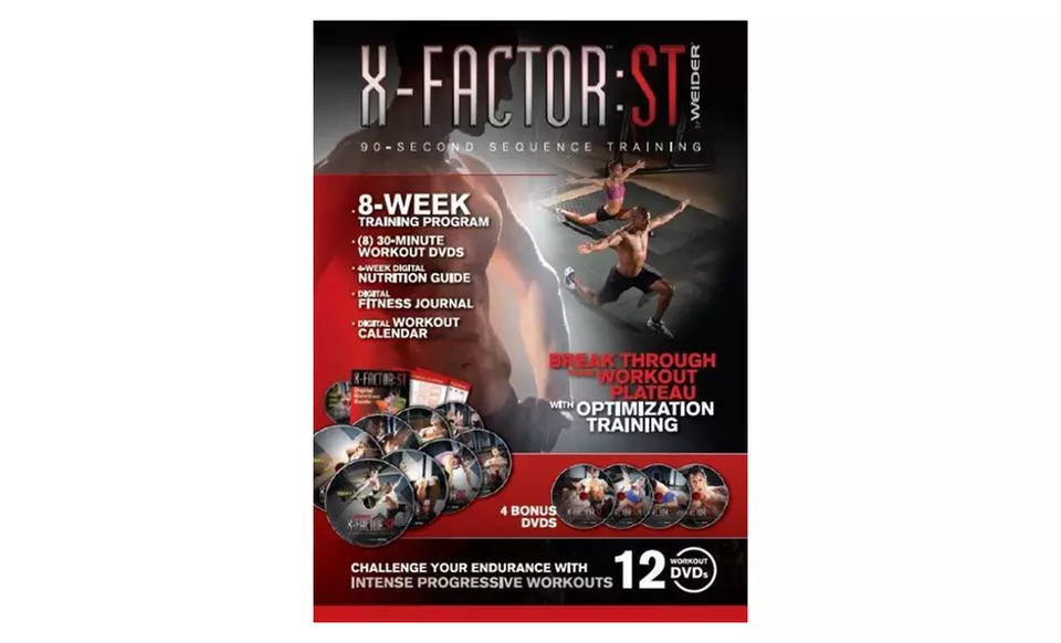 Weider X Factor: ST 8-Week Workout Set - Primary Image