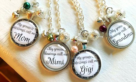 Up to 55% Off Custom Blessings Necklaces from KraftyChix