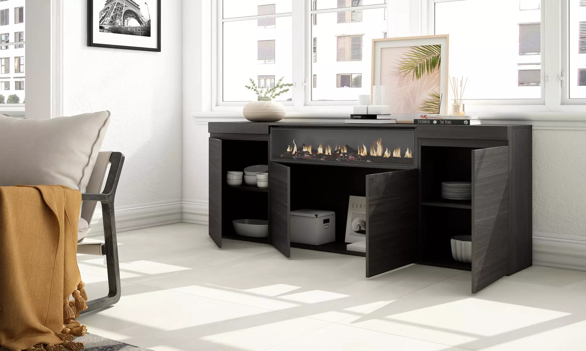 Sideboard mit großem Stauraum