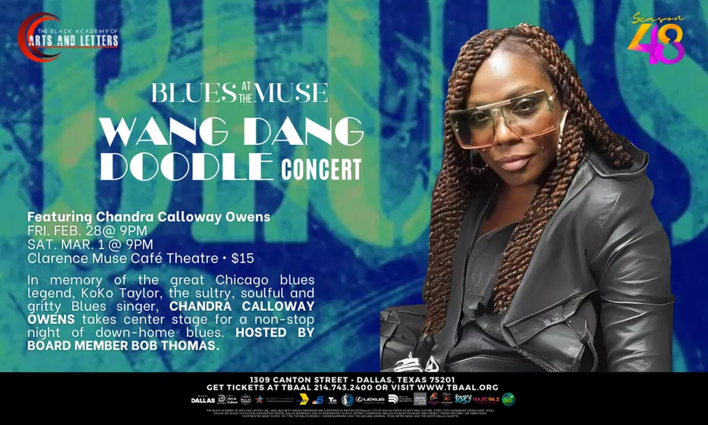 Blues At the Muse "Wang Dang Doodle" Concert at Clarence Muse Cafe Theatre ( Feb 28 - March 1) - Primary Image