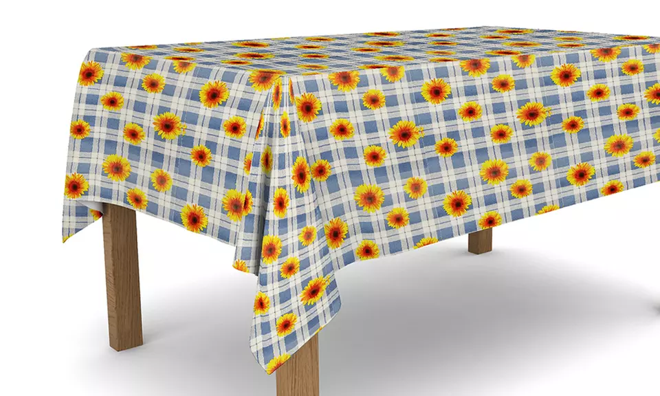 Nappe en toile cirée PVC résistante aux taches