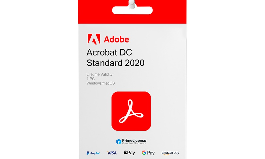 Image 1: Adobe Acrobat Standard DC – 1 or 3 Month Subscription