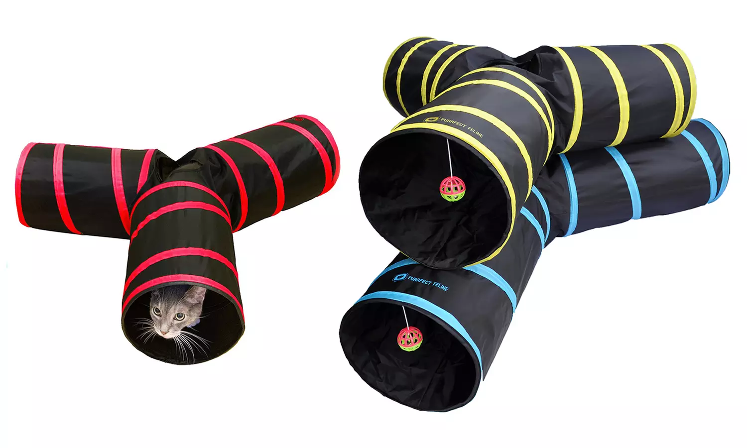 Purrfect Feline Cat Tunnel - Primary Image