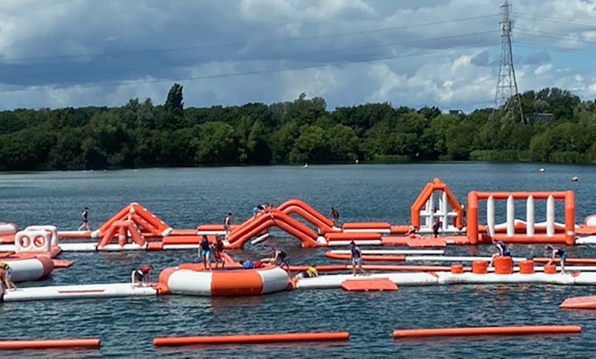 Image 13: 50-Minute Aqua Park Session with Wetsuits at Lagoona Park