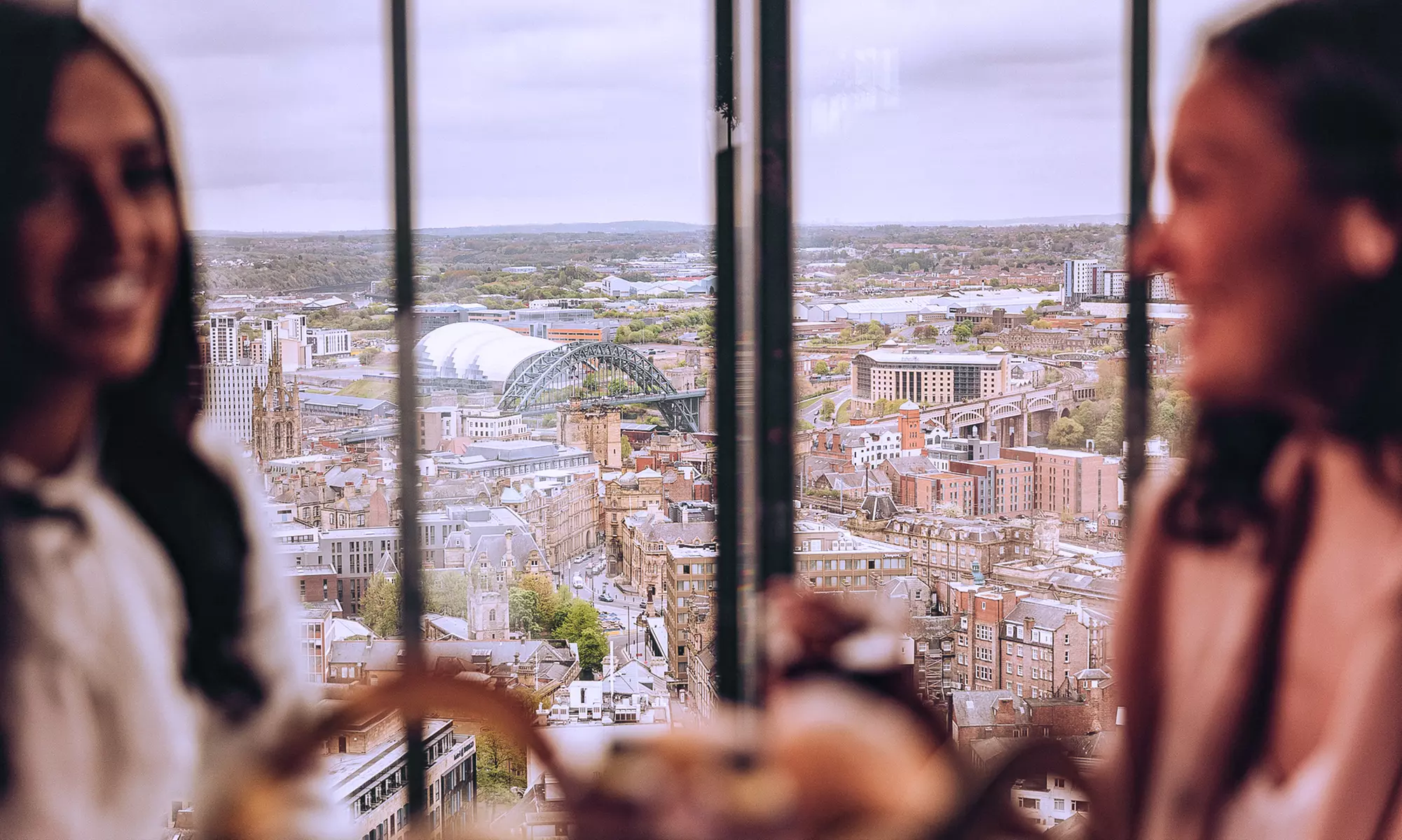 2-Course Dining & Cocktails for 2–4 People with Live Music at 3Sixty