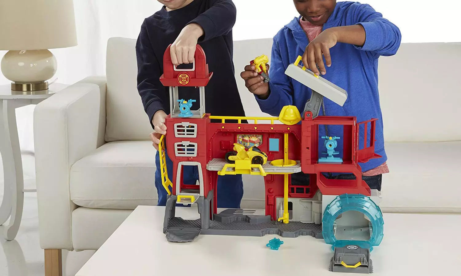 Hasbro Feuerwehr Zentrale "Transformers: Rescue Bots" mit Zubehör - Primary Image