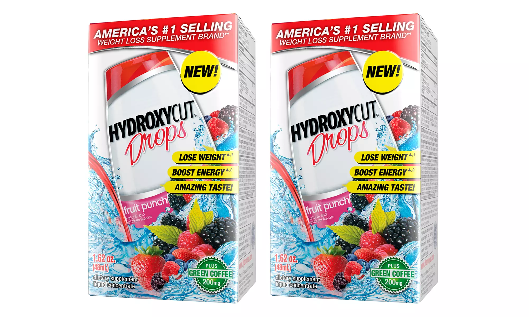 Buy 1 Get 1 Free: Hydroxycut Fruit Punch Drop (2-Pk) - Second Medium