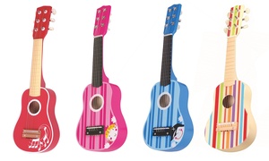  Lelin Kids' Wooden Guitar 