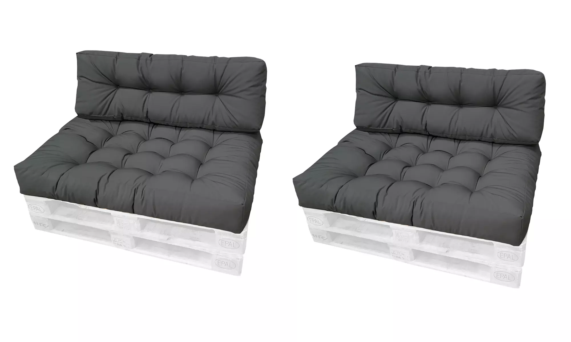 1x oder 2x GMD Living Palettenkissen-Set „Monaco“