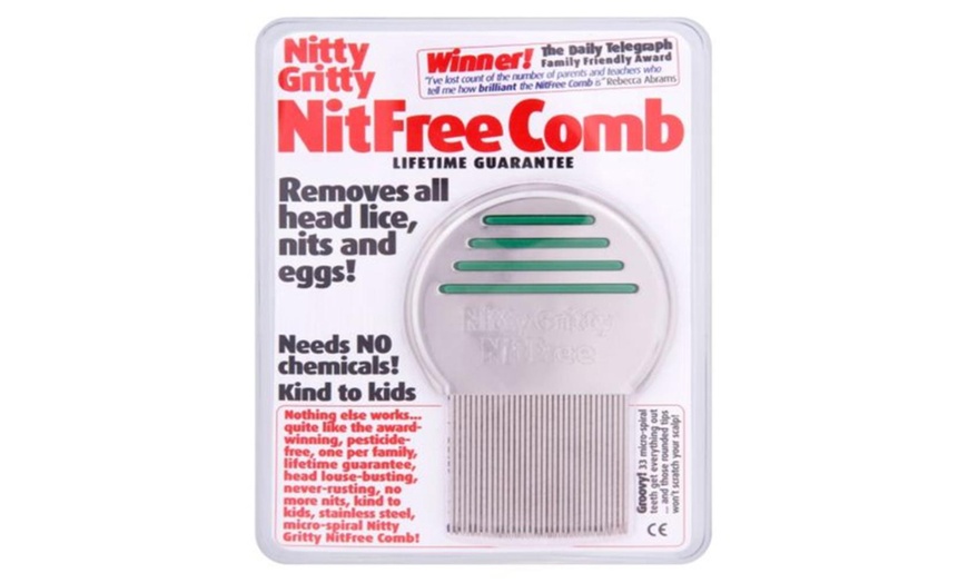 Image 1: Nitty Gritty Nit Comb