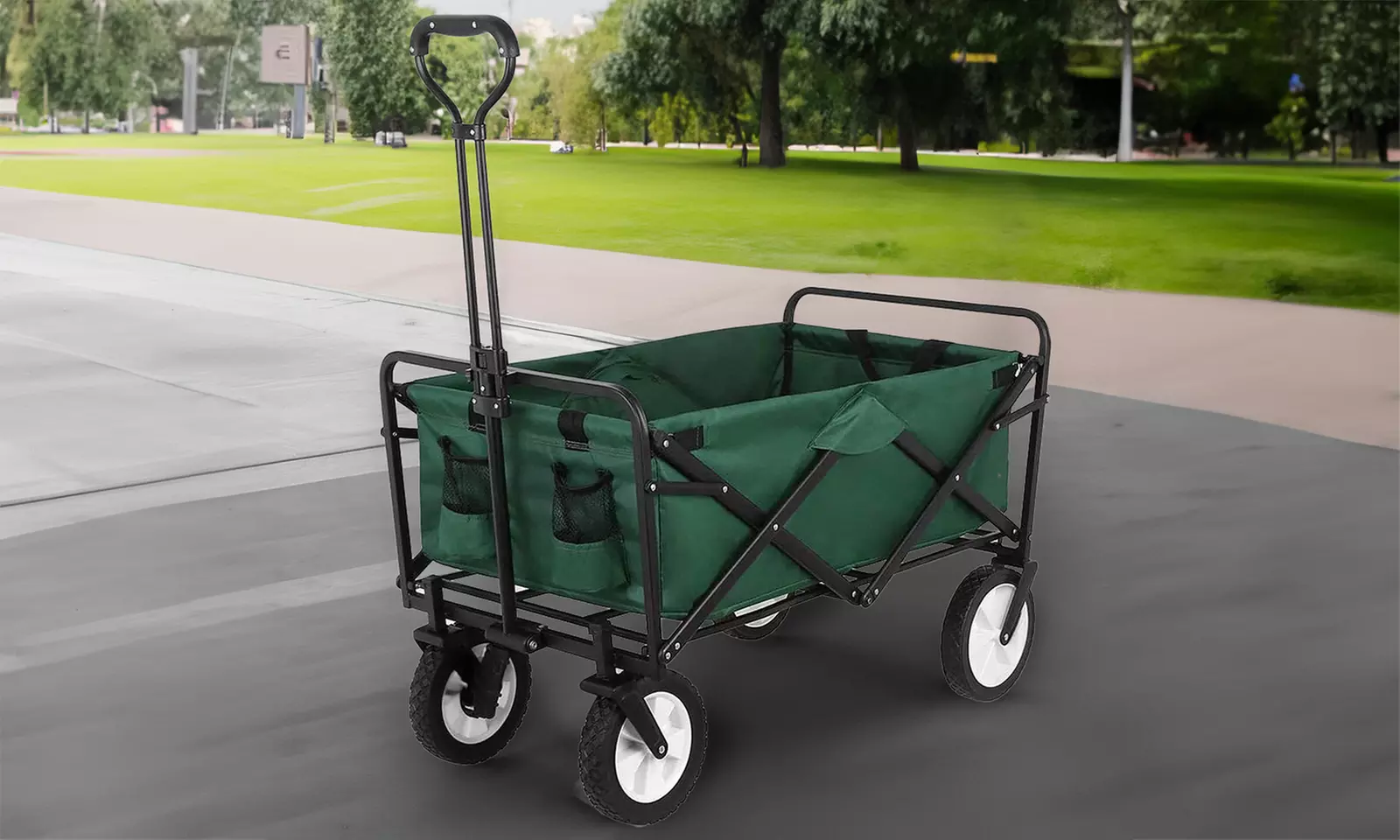 Inklapbare bolderwagen