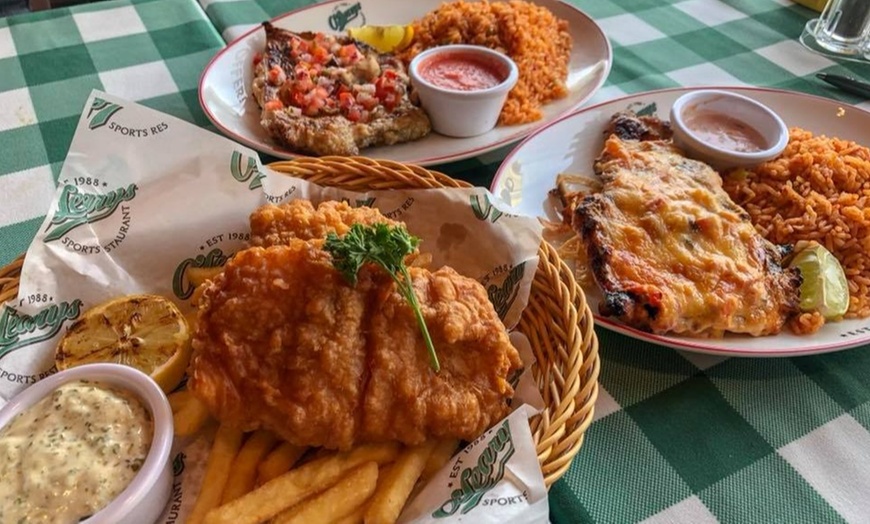 Image 8: Food and Drinks at O'Learys Restaurant