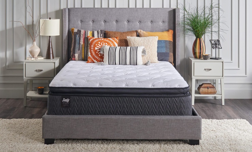 Sealy titanium 14 hotsell plush pillow top mattress