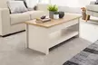 Grey or Cream Ledbury Sliding Top Coffee Table - Second Medium