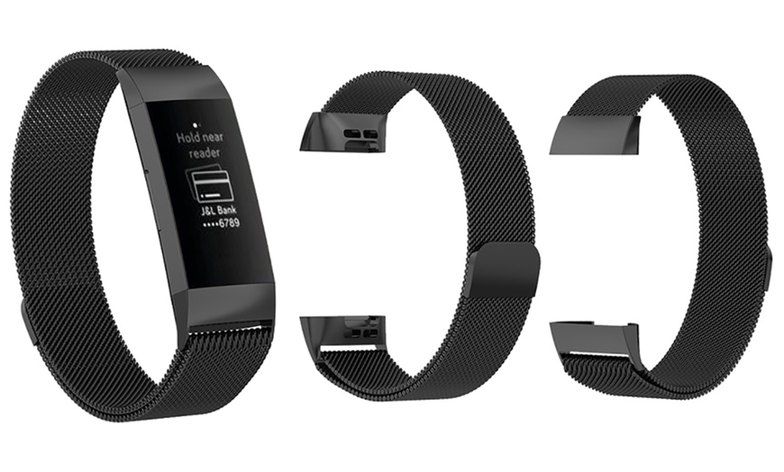 Image 18: Watch Band for Fitbit Charge 3