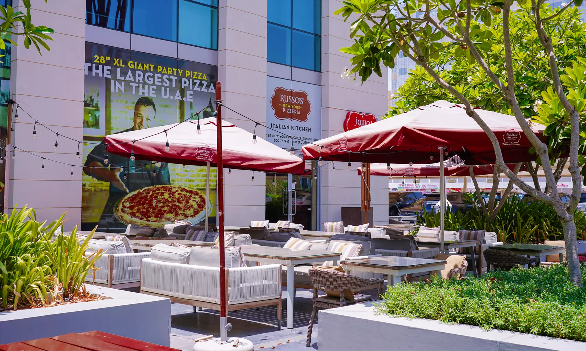 AED 50, 100, or 200 Culinary Delight Excl. Seafood, XL Pizza at Russo's New York Pizzeria @DSO (Up to 40%Off) - Primary Image