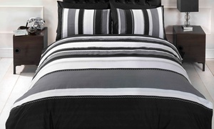 Detroit Striped Duvet Set