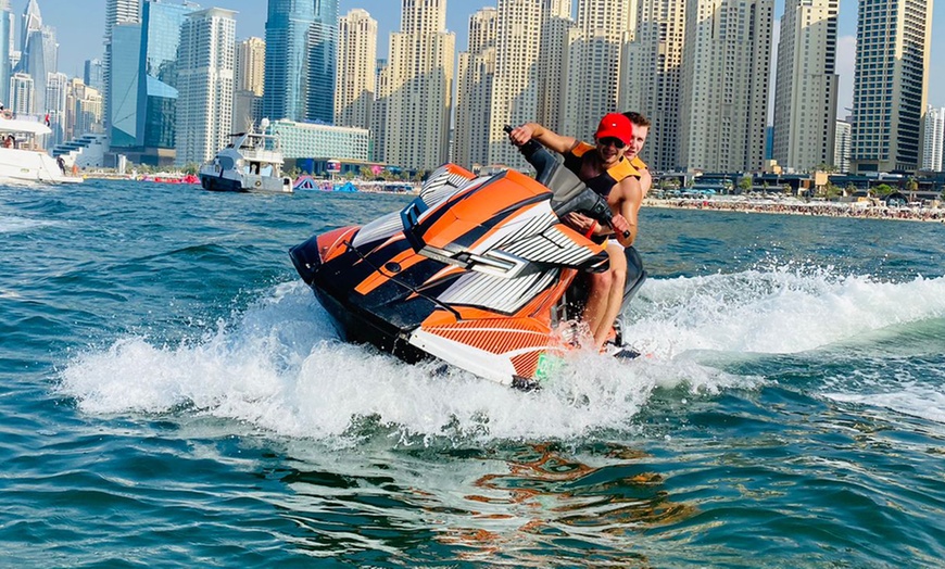 Image 2: 35 or 65-Minute Jet Ski Tour by Asfar Renting Boats and Cruise Ships