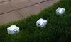 Solar Ice Cube Rock Lights by Pure Garden (3-Pack)