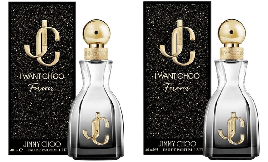 Image 2: One- or Two-Pack of Jimmy Choo I Want Choo Forever EDP 40ml for women