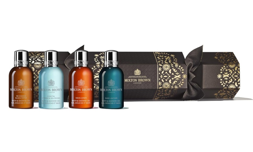 Image 2: Molton Brown Pack of Four Bath and Shower Gel 