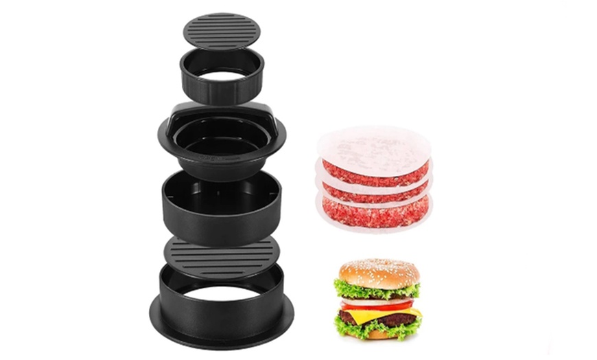 Image 7: Three in One Burger Stuffed Maker