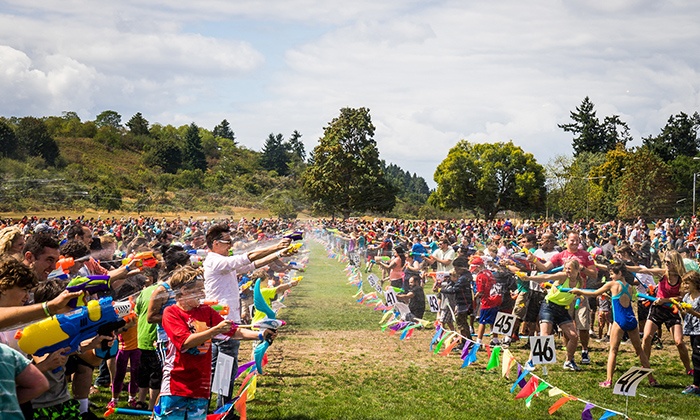 World’s Largest Squirt Gun Fight Battle in - Lakewood, WA | Groupon