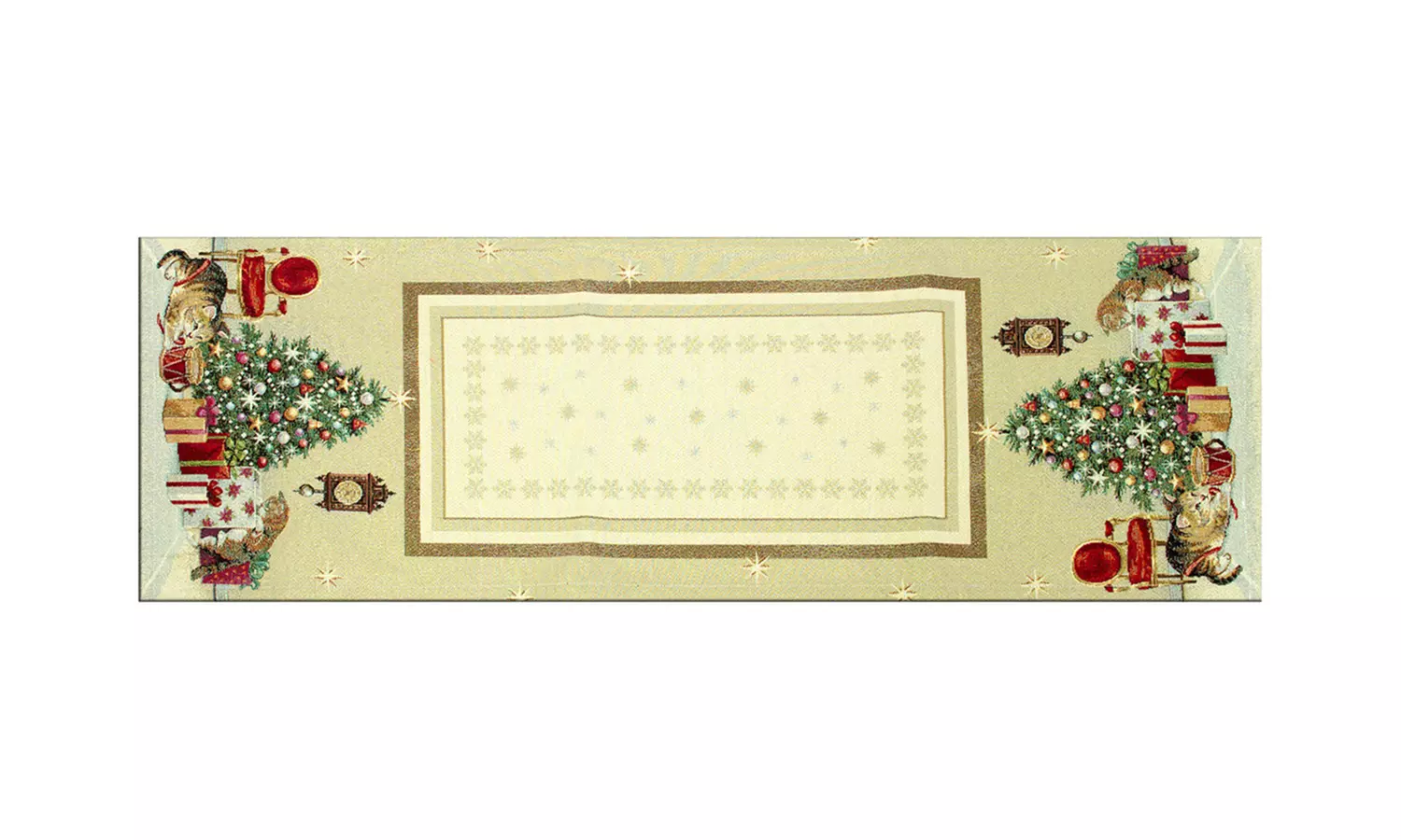 Centrotavola Natalizio in tessuto gobelin