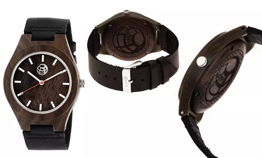 Image 5:  Montre en bois Earth Wood 