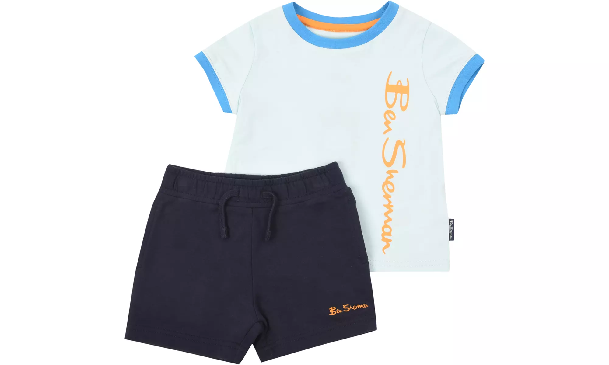 Set de camiseta y pantalón corto para niño Ben Sherman - Primary Image