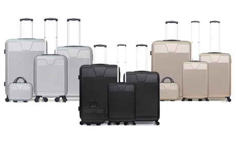 Set di 4 valigie Selenga-C Wave Paris disponibile in 4 colori