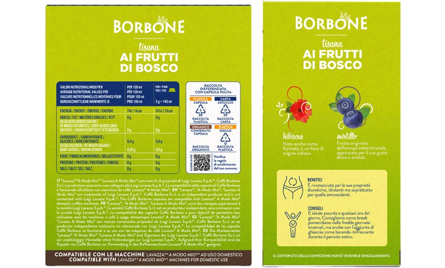 Image 13: 32 o 64 capsule Borbone compatibili con Lavazza A Modo Mio