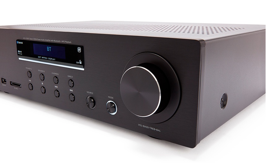 Image 5: Aiwa AMU-120BT 120W RMS All-in-one Stereo Amplifier in Black