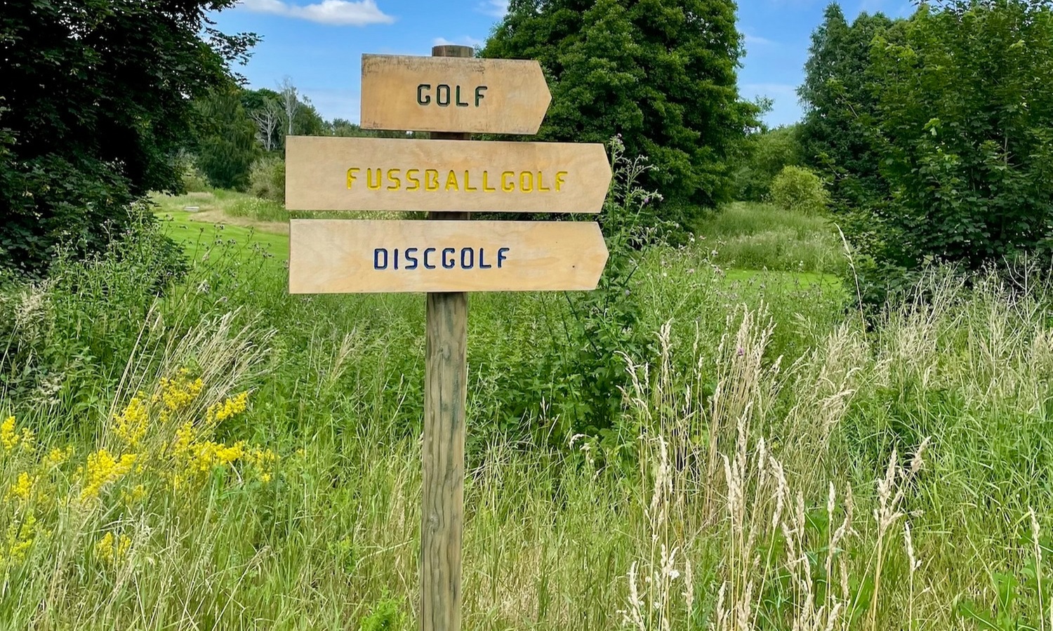 Frisbeegolf für bis zu 2 Personen bei Country Golf Wiesenburg