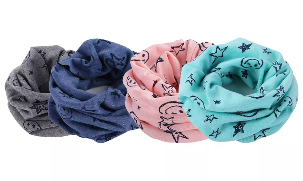 1, 2 ou 4 tours de cou pour enfant 100% coton - Primary Image