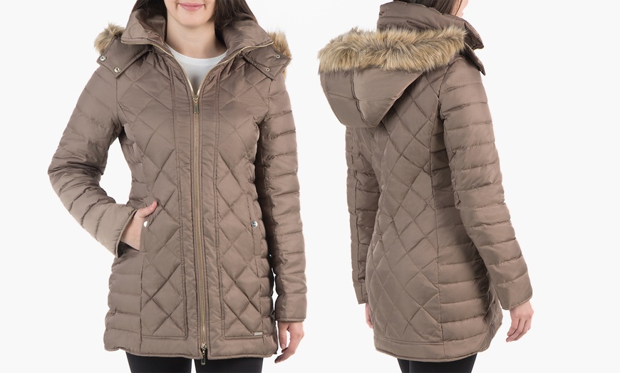 kenneth cole women's down coats & jackets