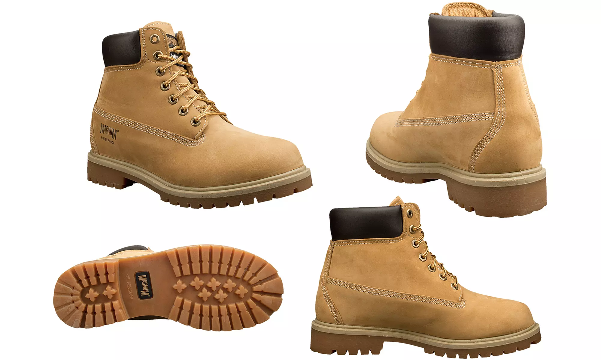 Magnum Men's Work Foreman 6" Insulated Waterproof Leather Boots - Primary Image
