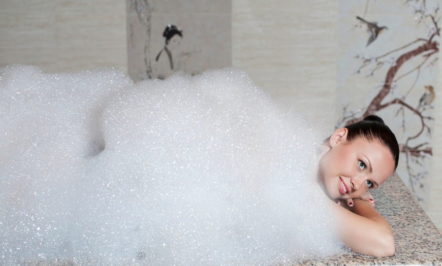 Image 1: Moroccan Bath Bliss: Complete with Blow Dry and Facial