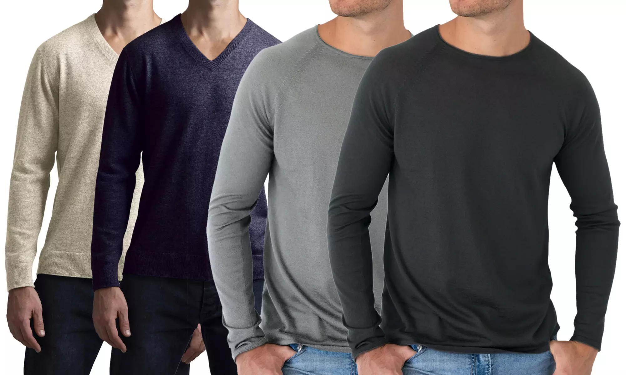 Pull 100% Cachemire de la marque Atelier Inam pour Homme - Primary Image