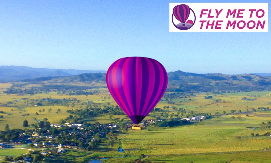 Image 1: Breathtaking Adventure Floating over Brisbane's Scenic Rim Awaits!