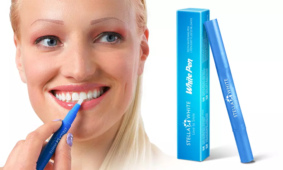 1x, 2x, 4x oder 8x Stella White Zahnweiß-Stift inkl. Gel - Primary Image