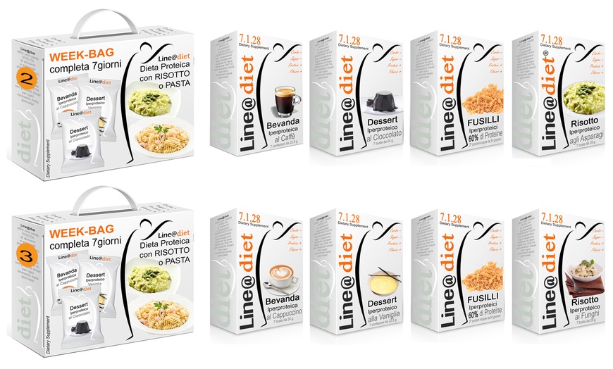 Image 11: Kit Dieta Proteica Line@ con risotto e pasta