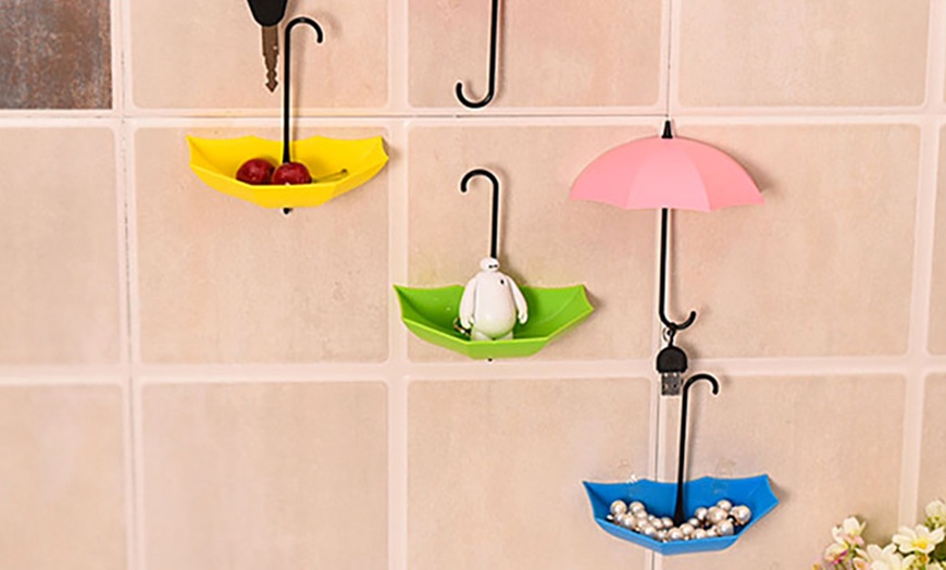 Image 9: 6 Decorative Umbrella Hooks
