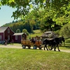 Image 3:  Entry to Fenimore Farm and Country Village +Fenimore Art Museum