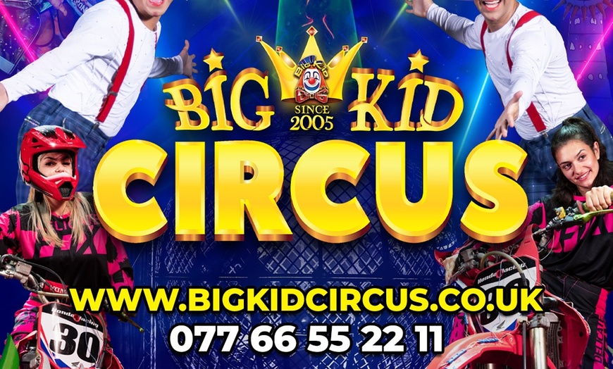 Image 1: Captivating Acts and Surprises: Big Kid Circus Takes Center Stage