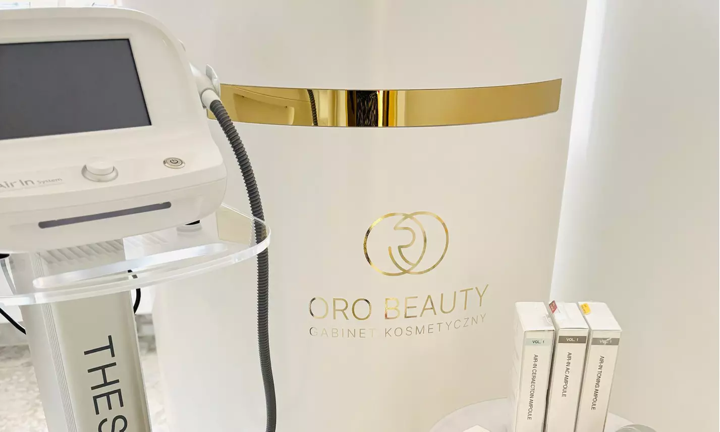 Termolifting RF z terapią światłem na twarz