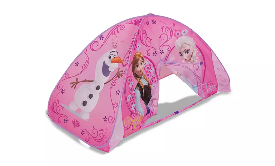 Licensed Frozen or Teenage Mutant Ninja Turtles Light-Up Bed Tent - Second Medium