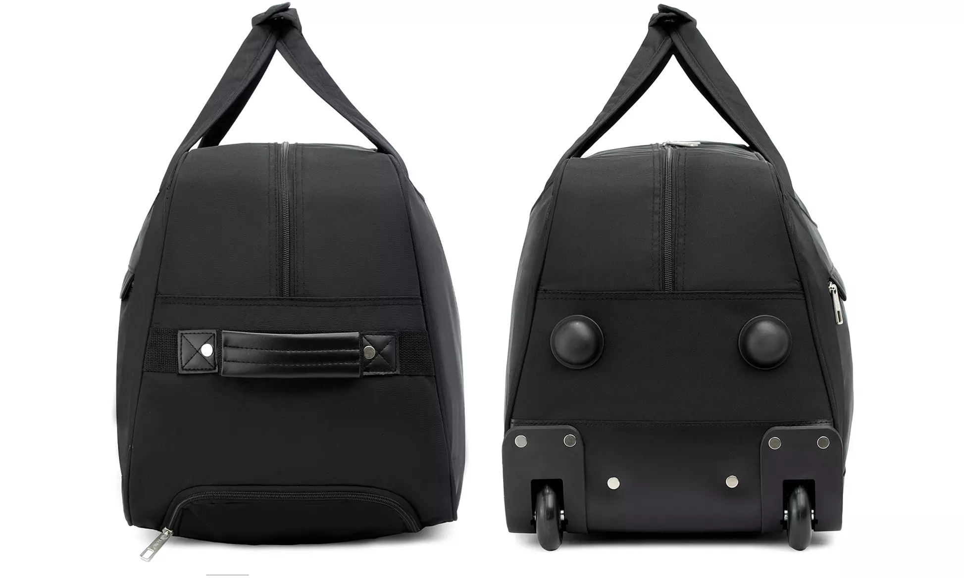 KONO 55L Two Wheels Foldable Soft Shell Travel Trolley Bag