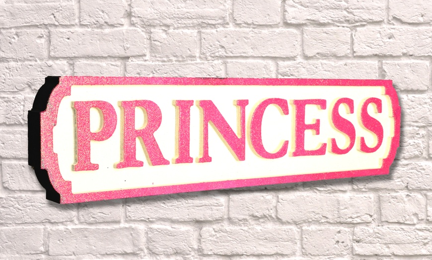 Image 8: Vintage or Glitter Wall Signs