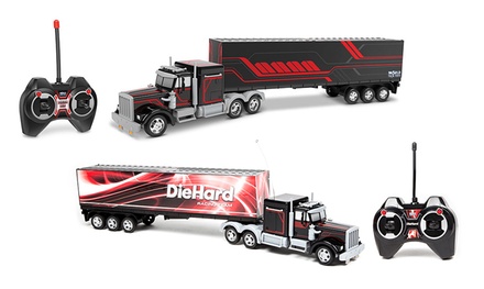 world tech toys mega rig electric rc semi trailer truck